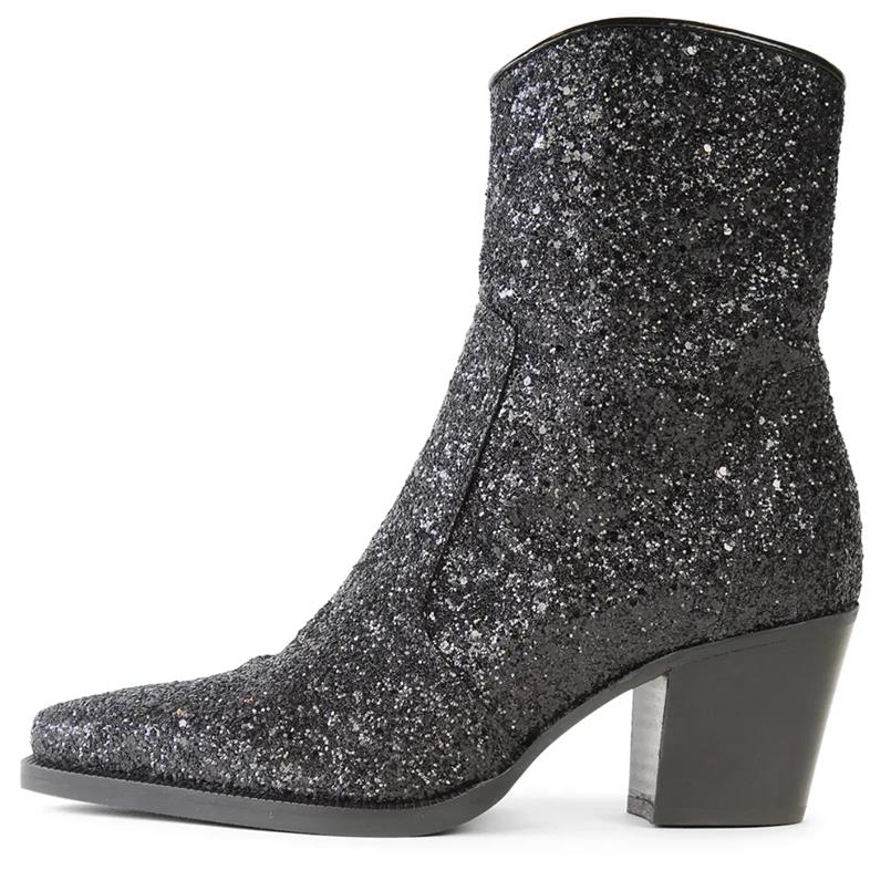 Roberto d&#39;Angelo Glitter planet nero Zwart