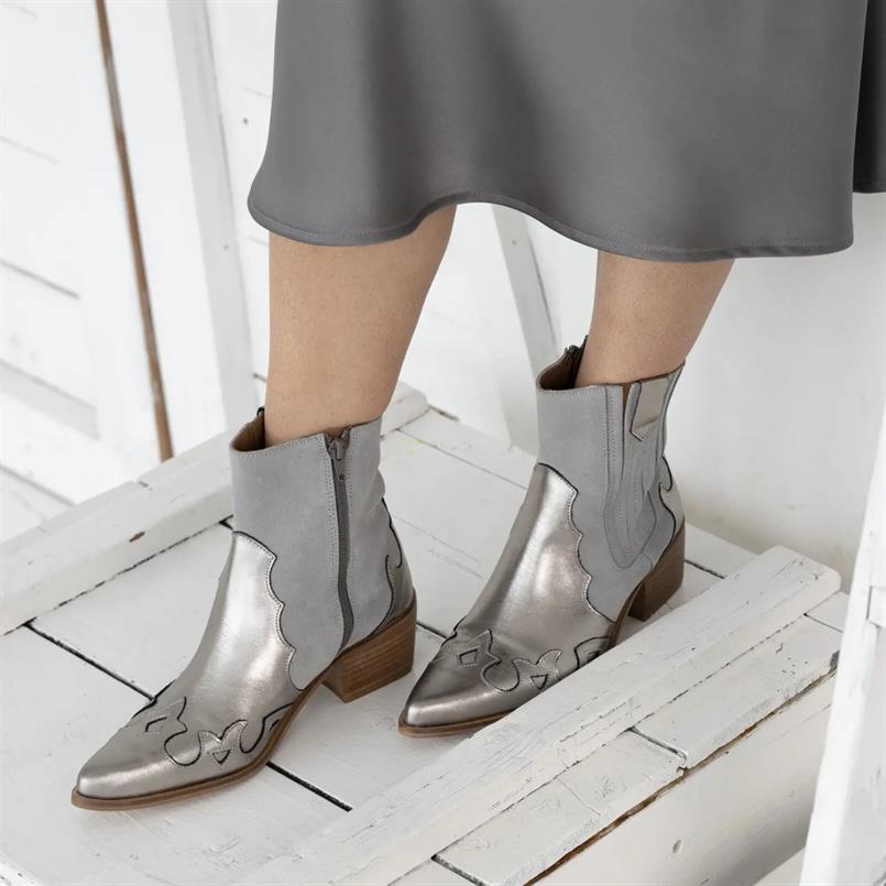 Roberto d&#39;Angelo Metal combi silver Zilver