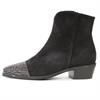 Roberto d&#39;Angelo Tony extra velour nero-borchie Zwart