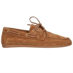 Tango Jeanne brown suede loafer Bruin