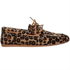 Tango Jeanne multi pony loafer Leopard