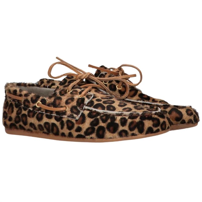 Tango Jeanne multi pony loafer Leopard