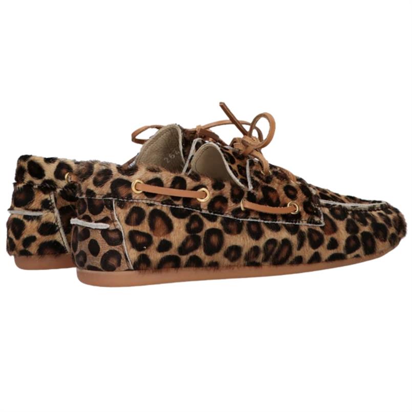 Tango Jeanne multi pony loafer Leopard