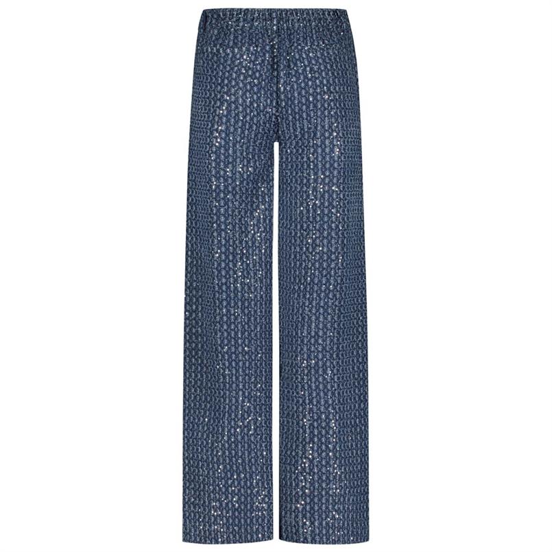 Tramontana 5-pocket sequin denim trousers Jeans