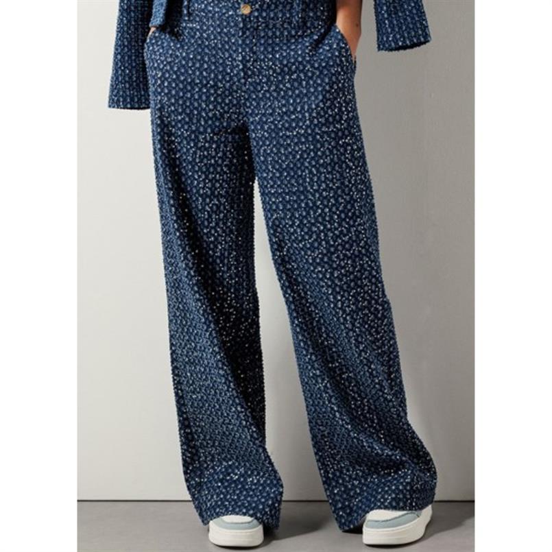 Tramontana 5-pocket sequin denim trousers Jeans