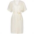 Tramontana Checked embroidery dress Transparant