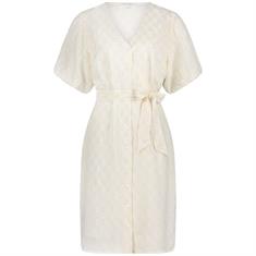 Tramontana Checked embroidery dress Transparant