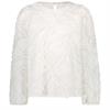 Tramontana Fancy woven top Transparant