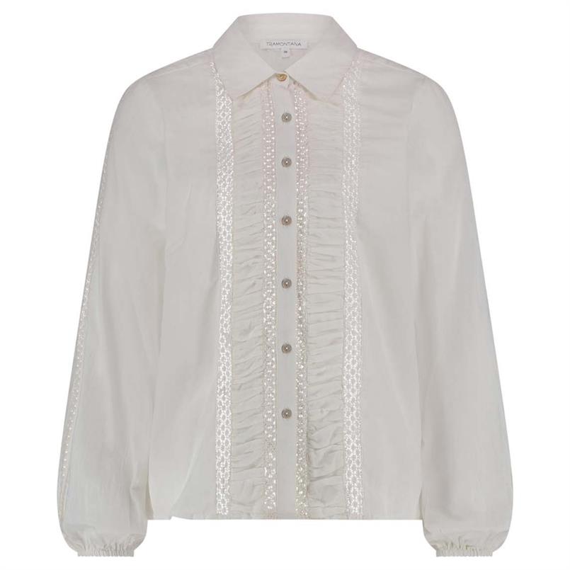 Tramontana Gathered detail blouse Transparant