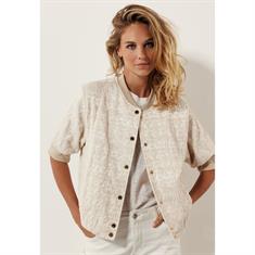 Tramontana Jacquard bomber jacket Transparant