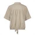 Tramontana Knot-deatailed blouse Zand