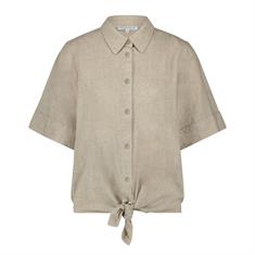 Tramontana Knot-deatailed blouse Zand
