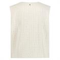 Tramontana Lurex denim vest Transparant