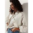 Tramontana Lurex denim vest Transparant