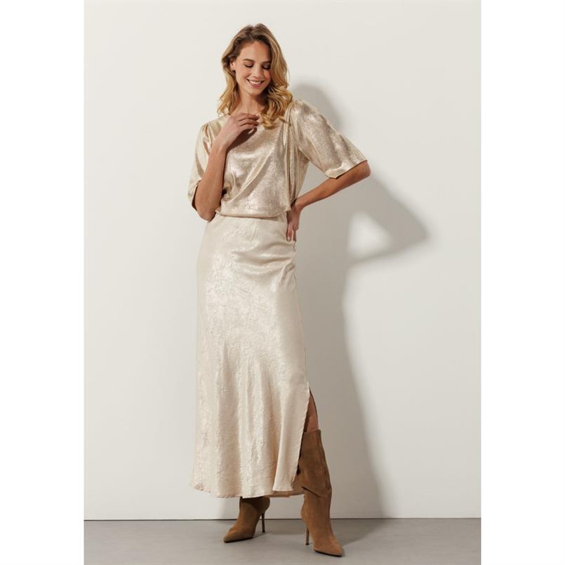 Tramontana Metallic-coated top Zand