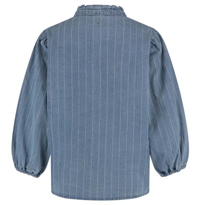 Tramontana Pinstripe denim blouse Jeans