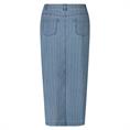 Tramontana Pinstripe denim maxi skirt Jeans