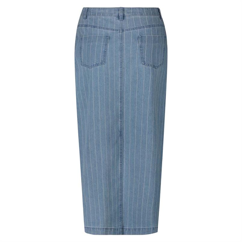 Tramontana Pinstripe denim maxi skirt Jeans
