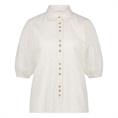 Tramontana Puff-sleeved blouse Transparant