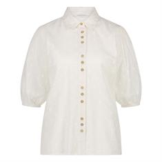 Tramontana Puff-sleeved blouse Transparant