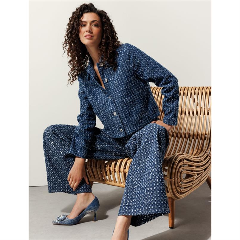Tramontana Sequin denim jacket Jeans