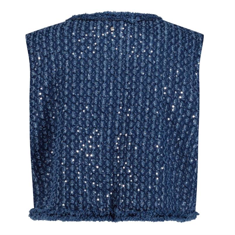 Tramontana Sequin denim vest Jeans