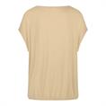 Tramontana Sleeveless shimmer blouse Zand