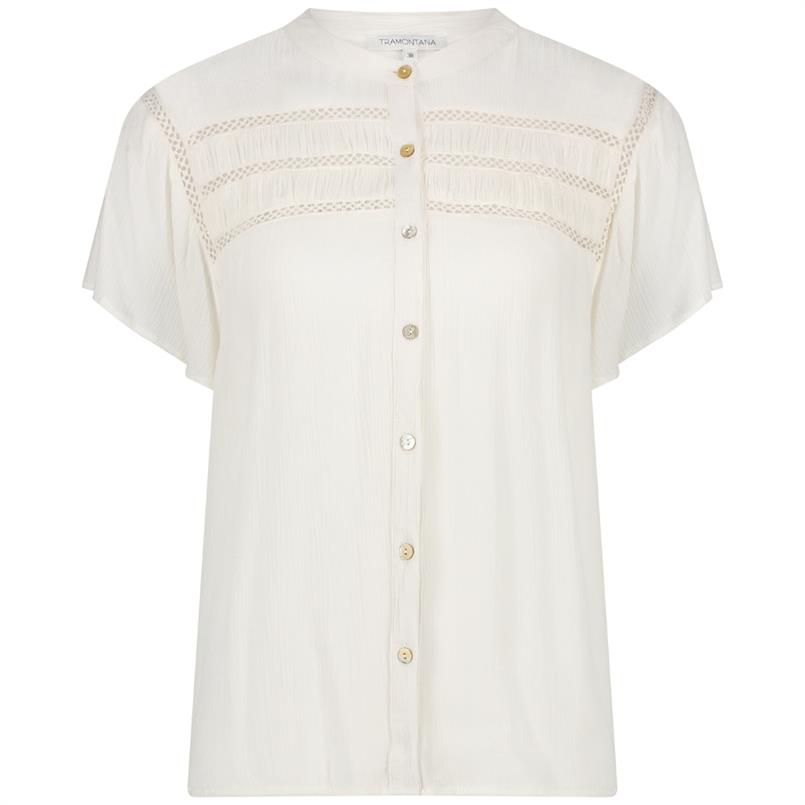 Tramontana Tapes detailed blouse Transparant