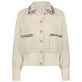 Tramontana Tweed jacket fancy tapes Transparant
