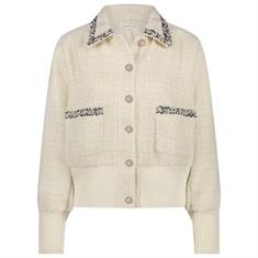 Tramontana Tweed jacket fancy tapes Transparant