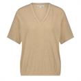 Tramontana V-neck top Zand