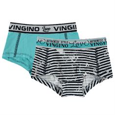 Vingino girl Short amore 2-pack Donkerblauw