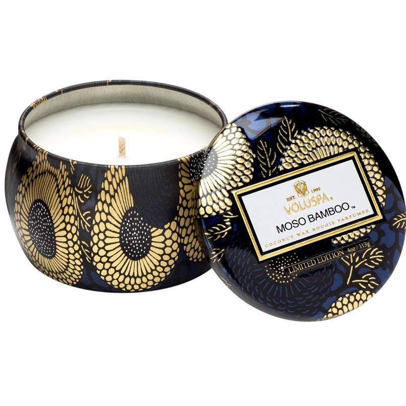 Voluspa Moso bamboo mini tin Diverse kleuren
