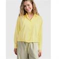 Yaya Batwing blouse Geel