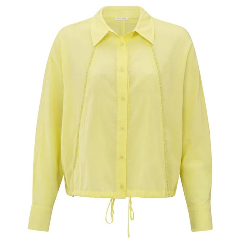 Yaya Batwing blouse Geel