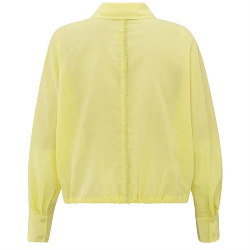 Yaya Batwing blouse Geel