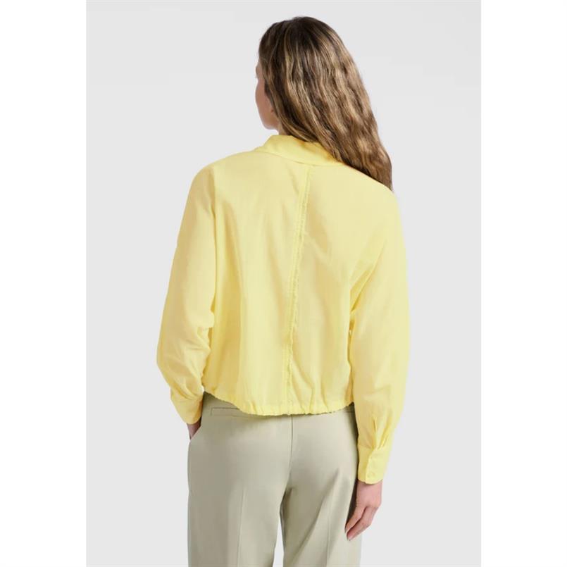 Yaya Batwing blouse Geel