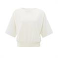 Yaya Boatneck sweater Transparant