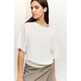 Yaya Boatneck sweater Transparant