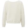 Yaya Boatneck sweatshirt Ecru