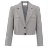 Yaya Feather grey dessin Grijs