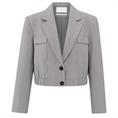 Yaya Feather grey dessin Grijs