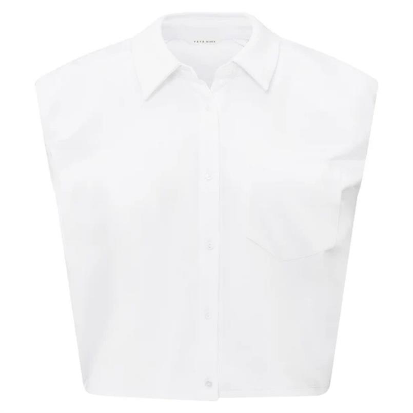 Yaya Jersey blouse Wit