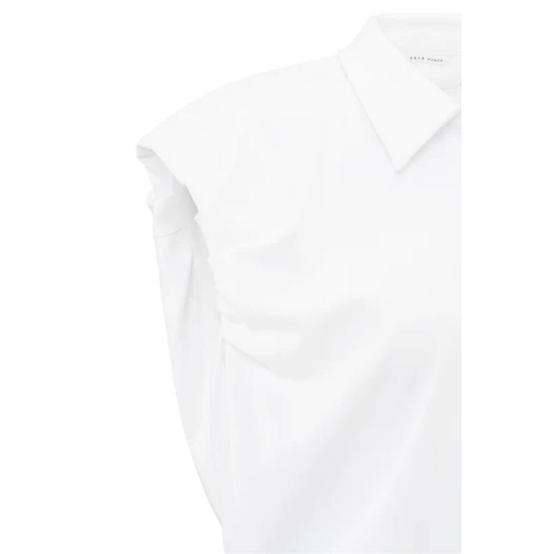 Yaya Jersey blouse Wit