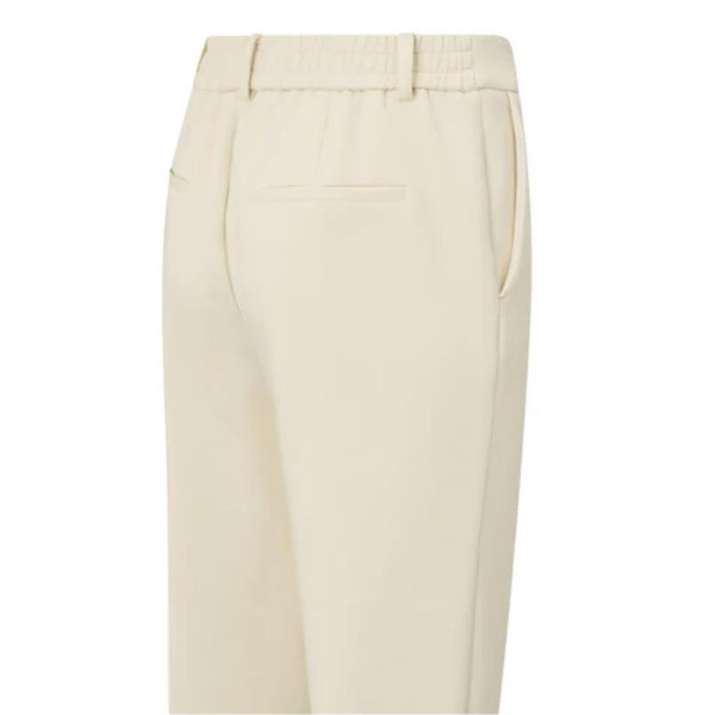 Yaya Jersey tailord trousers Zand