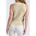 Yaya Knitted tanktop Zand