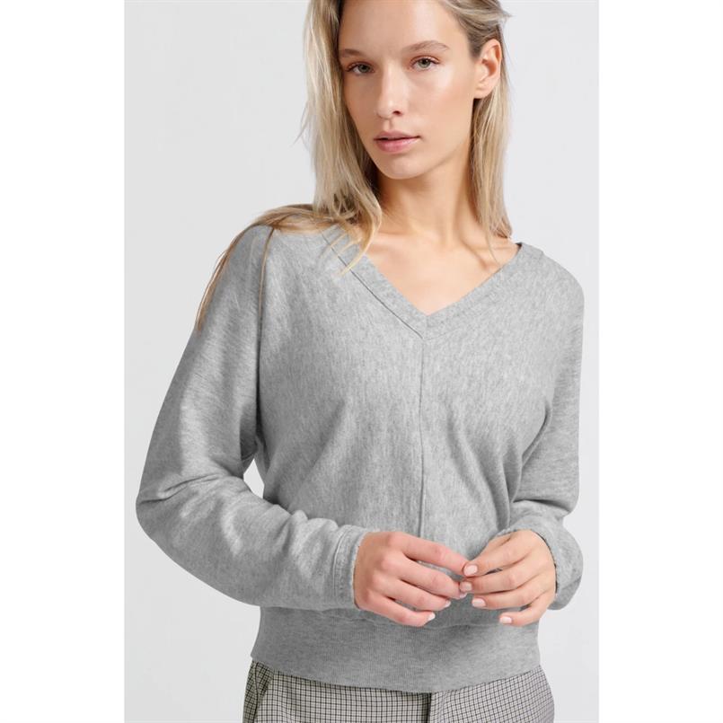 Yaya Medium grey melange Grijs