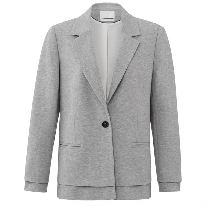 Yaya Medium grey melange Grijs