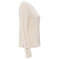Yaya Off white knit Transparant