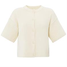 Yaya Off white knit Transparant